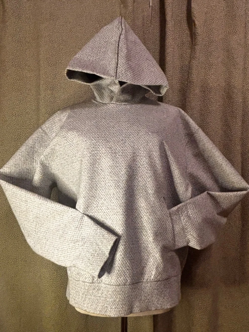 Nike Therma Fit Adv Forward Tech Pack Hoodie, Light Grey, Size M